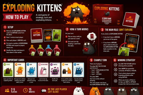 How to Play Exploding Kittens?