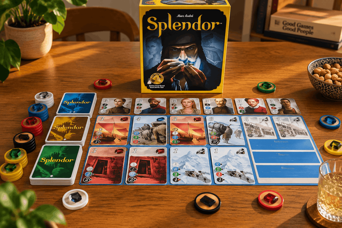 How to play Splendor Board Game - Rules, tips, info