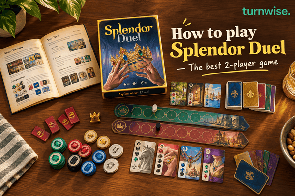 How to play Splendor Duel - Rules, Information, Setup, Where to Buy