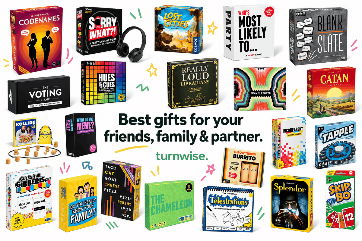Board Game Gift Ideas for Your Partner, Sister & Friends.
