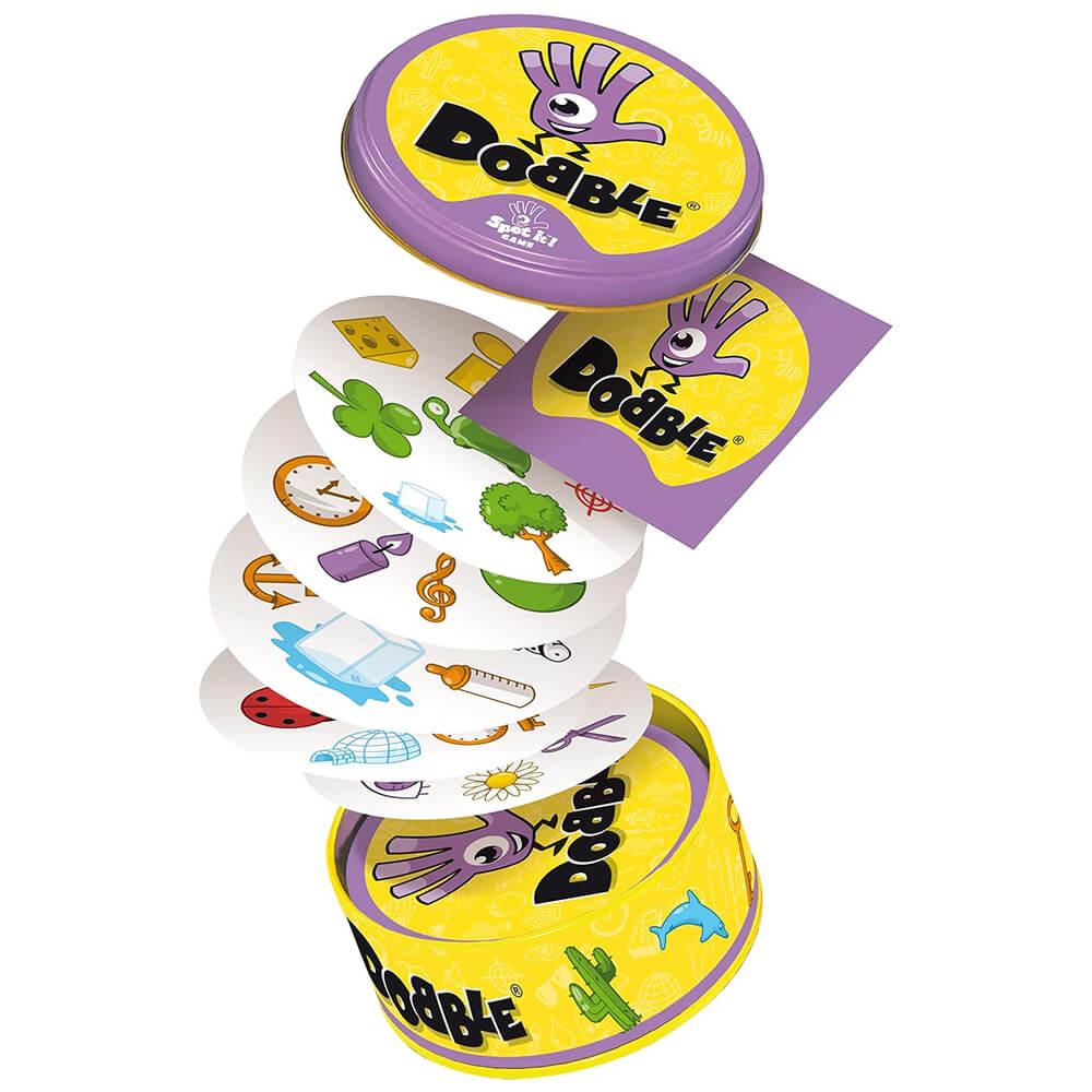 Dobble card game buy online India – Spot It symbol matching party game 2-8 players ages 6+ | Turnwise