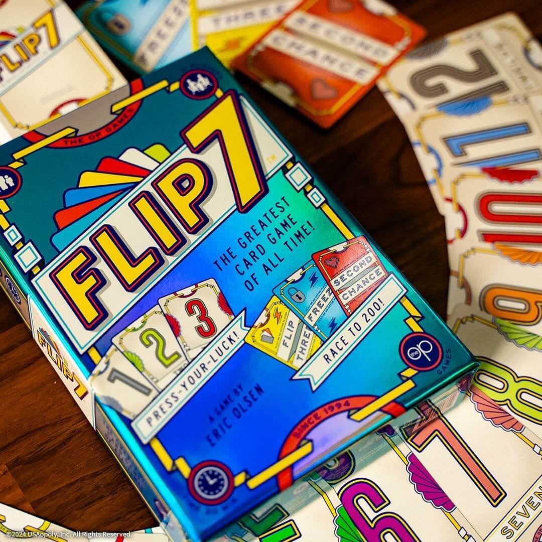 Flip 7 card game buy online India – press your luck strategy card game 3+ players ages 8+ 20 min | Turnwise