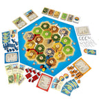 CATAN hexagonal board setup with terrain tiles – strategy board game for adults India