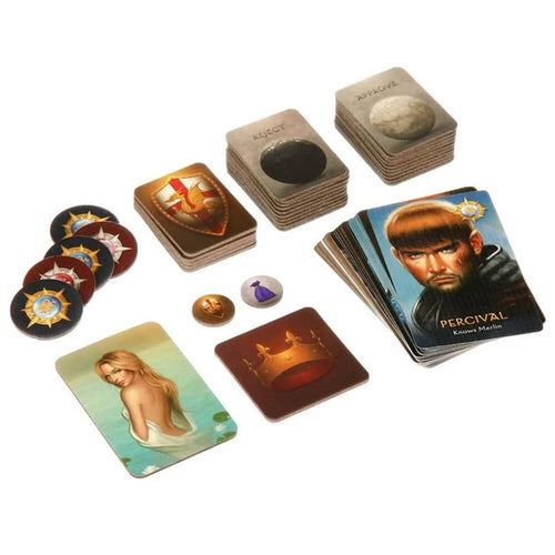 Avalon role cards – loyal knights and Mordred's minions – hidden roles bluffing game India