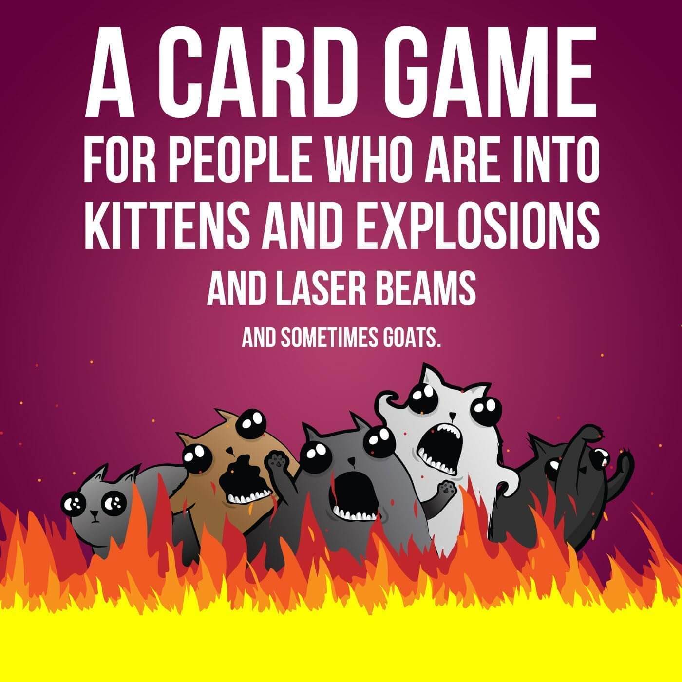 Exploding Kittens Party Pack 120 cards spread – party card game for large groups India