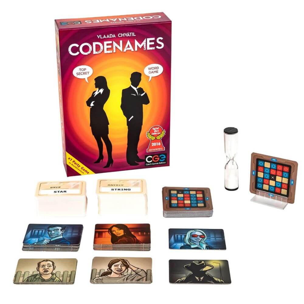 codenames word grid gameplay team guessing game India