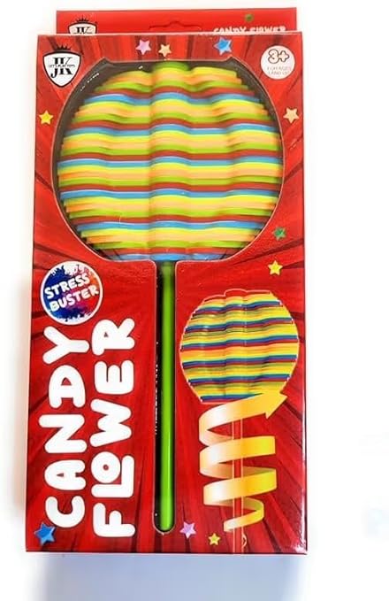 portable stress relief toy candy flower spinner India