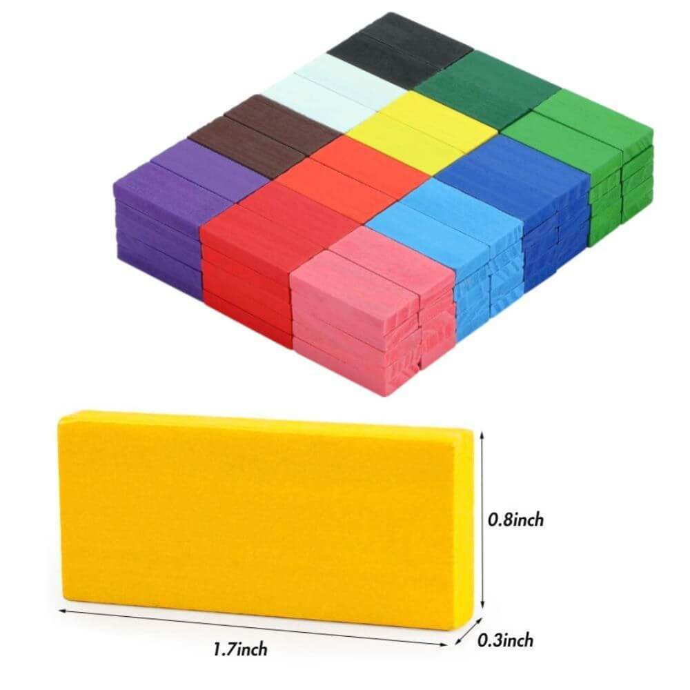 Domino Colour Tiles Set