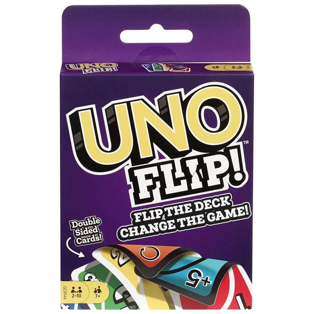 UNO Flip No Mercy combo pack double-sided action cards