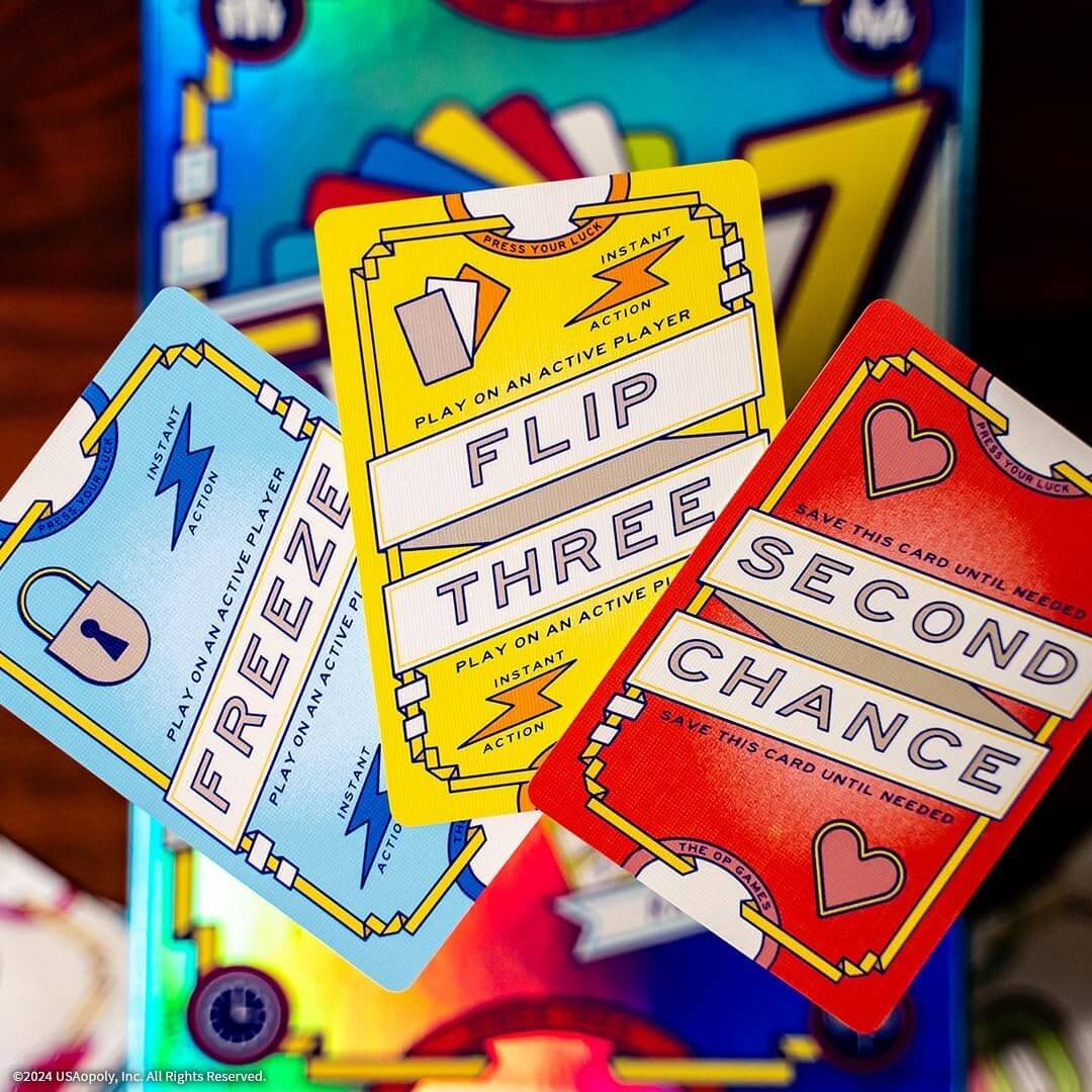 Flip 7 action cards – Second Chance and Flip Three special cards India