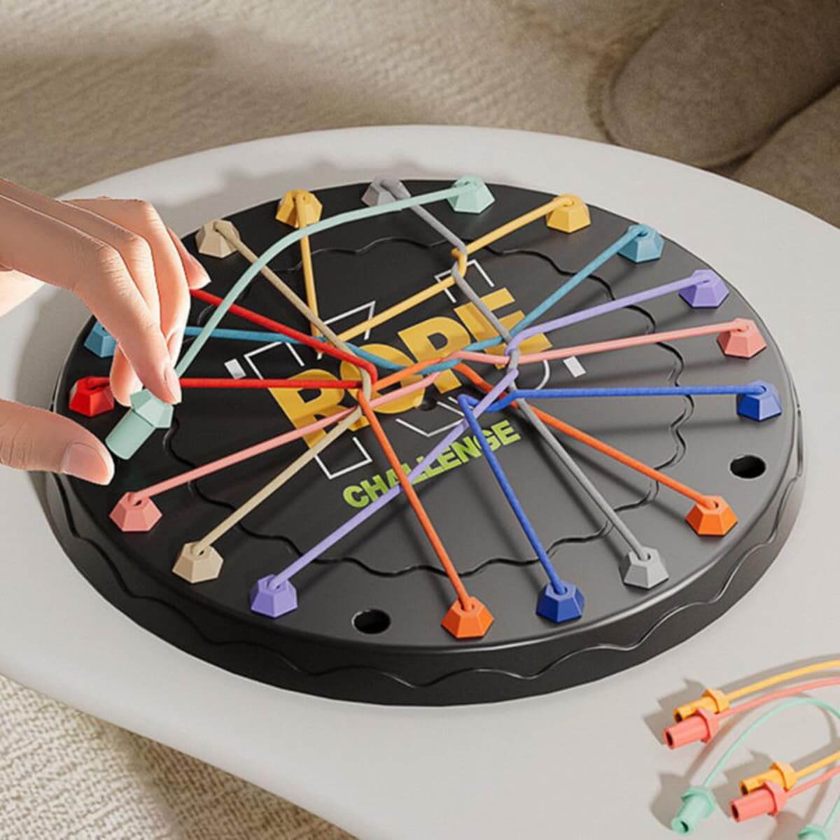Rope Untie Challenge logic puzzle board game India — buy online Turnwise