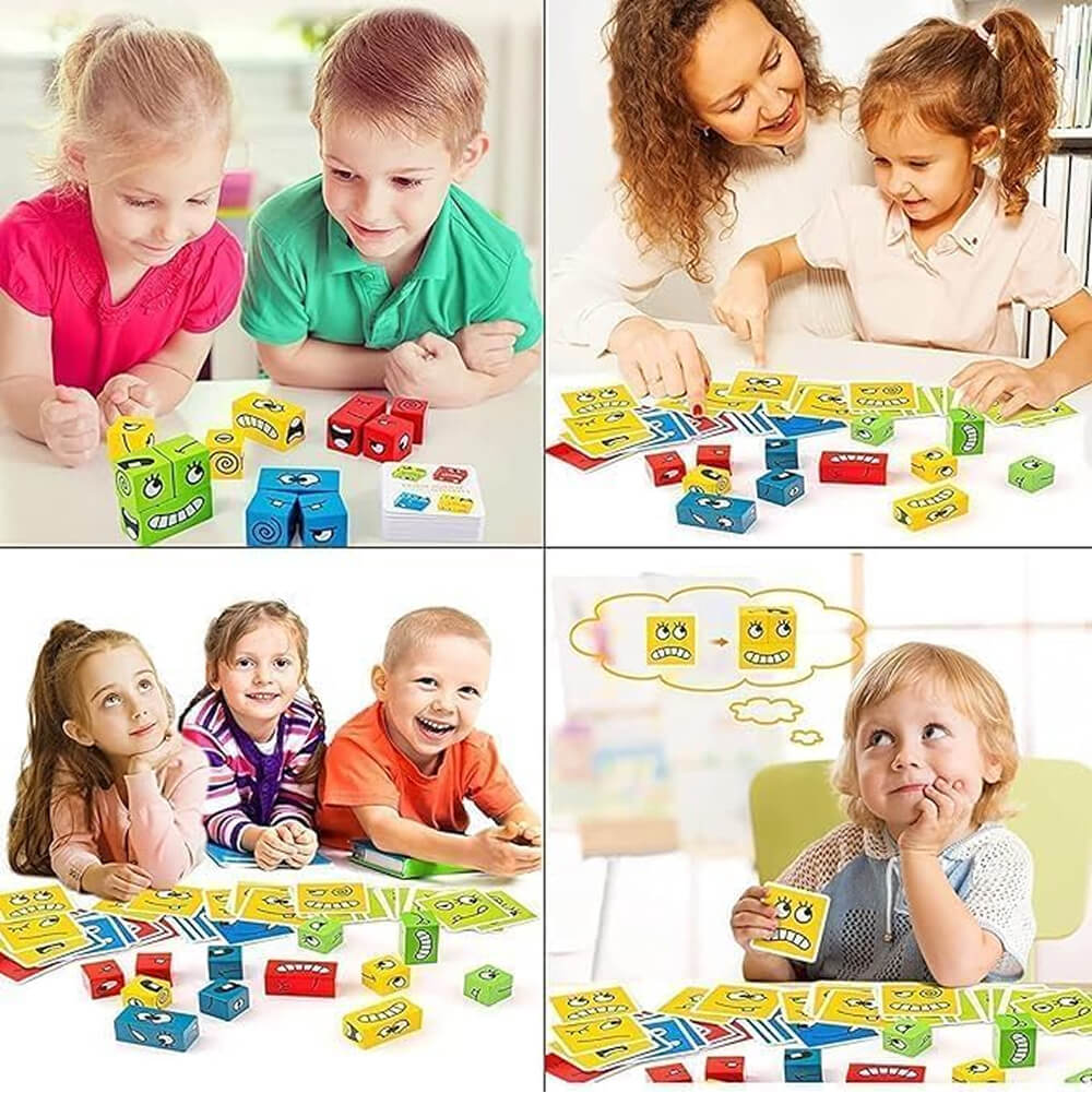 Crazy Face Puzzle Game