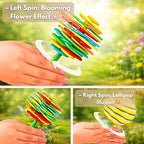 colourful spinning flower toy stress relief fidget India