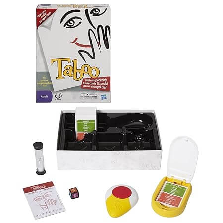 Taboo word guessing game buy online India – classic party game 4+ players ages 13+ 30-90 min | Turnwise