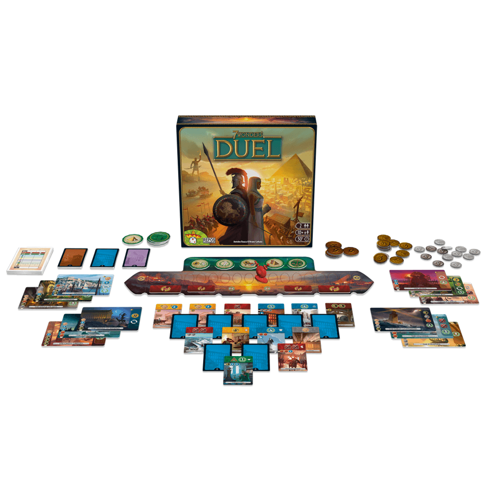 7 Wonders Duel game– strategy board game for couples, duos India
