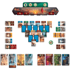 7 Wonders Duel wonder cards military board and progress tokens India