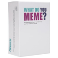What Do You Meme? card game box with meme photo cards and caption cards— adult party card game for 3 to 20 players