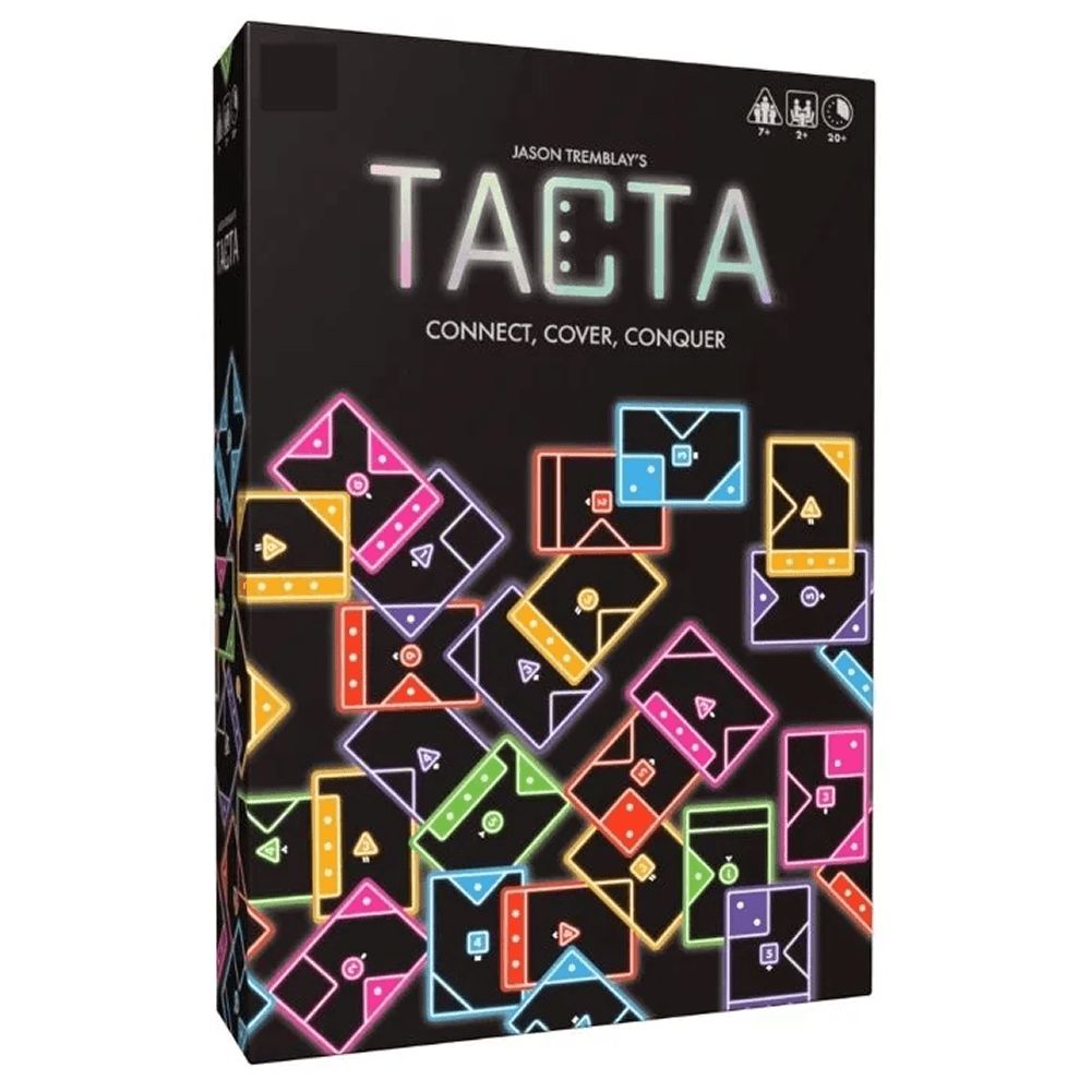 TACTA strategy card game box for family game nights