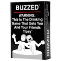Buzzed drinking card game box with 250 glossy cards — adult party game for 3 to 20 players by What Do You Meme