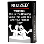 Buzzed drinking card game box with 250 glossy cards — adult party game for 3 to 20 players by What Do You Meme