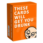 These Cards Will Get You Drunk game box — bestselling adult drinking card game