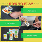 Bohnanza card game in play – negotiation and trading card game for groups India