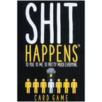 Shit Happens card game box- adult dark humour party game for 2 or more players