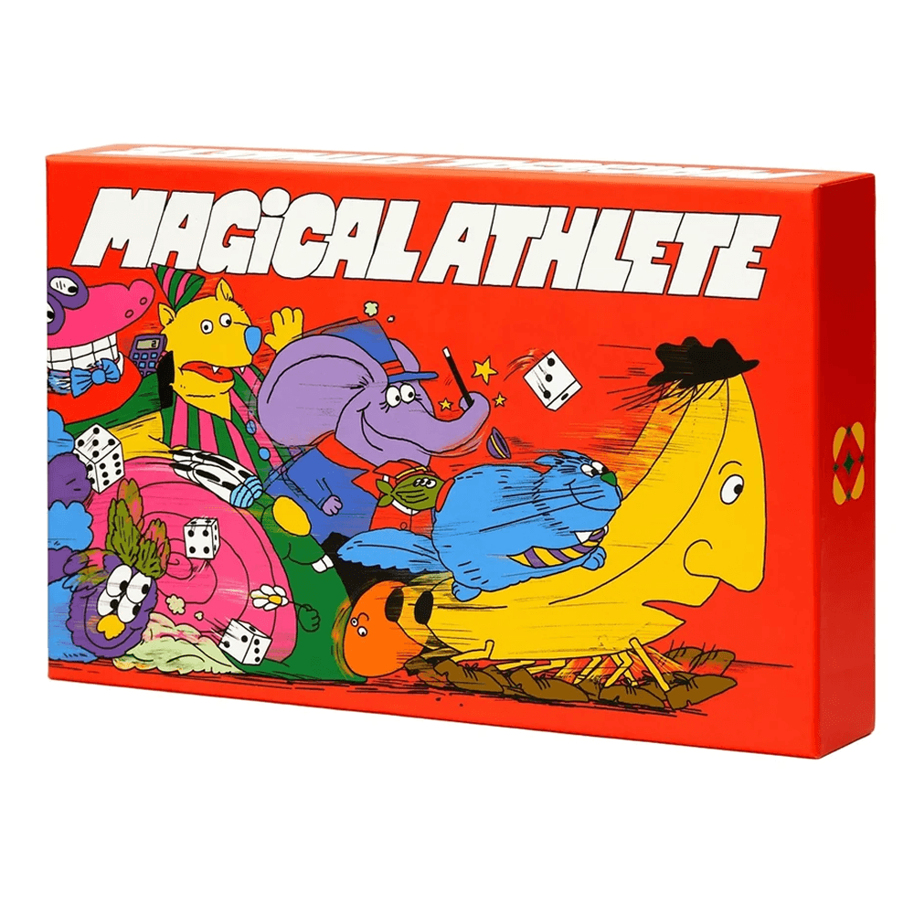 Magical Athlete fantasy racing board game box