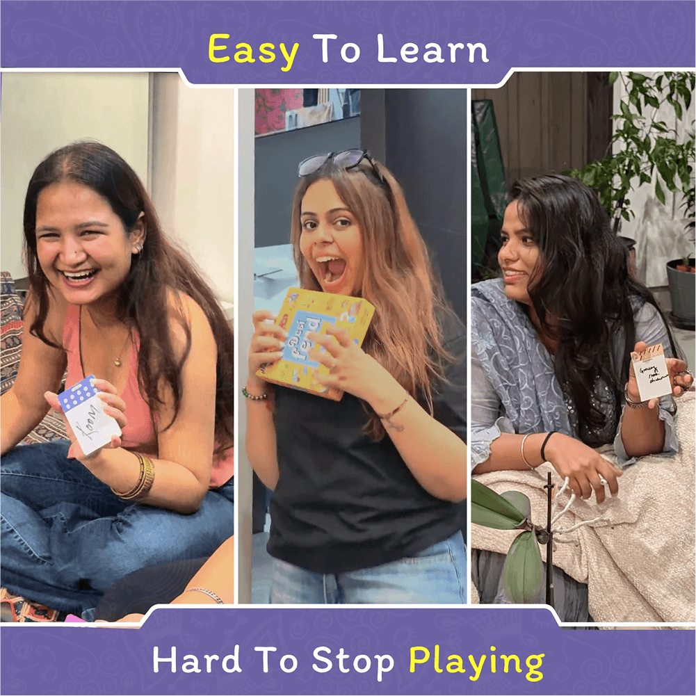Desi Feud game in play – large group family party game night India