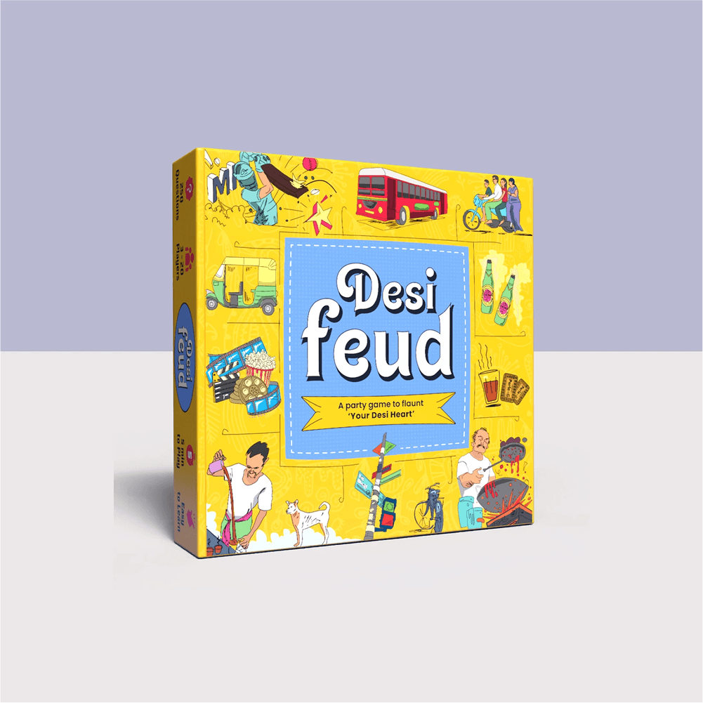 Desi Feud party game buy online India – desi Family Feud guessing game 3-20 players | Turnwise