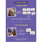 Andaaz Apna Apna party card game box with Bollywood-inspired word guessing cards for friends and family game night