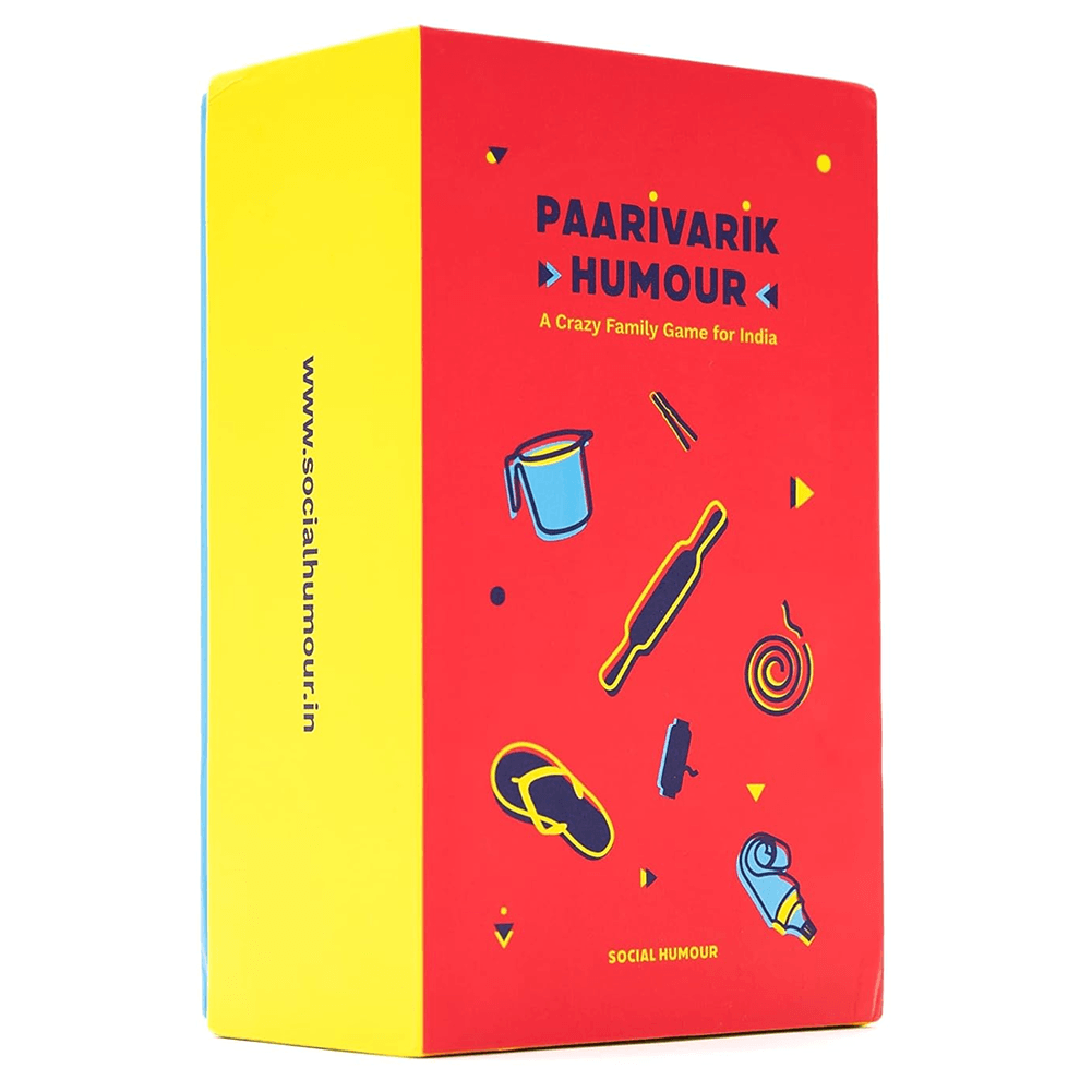 Paarivarik Humour family charades party card game buy online India – 4+ players ages 8+ | Turnwise