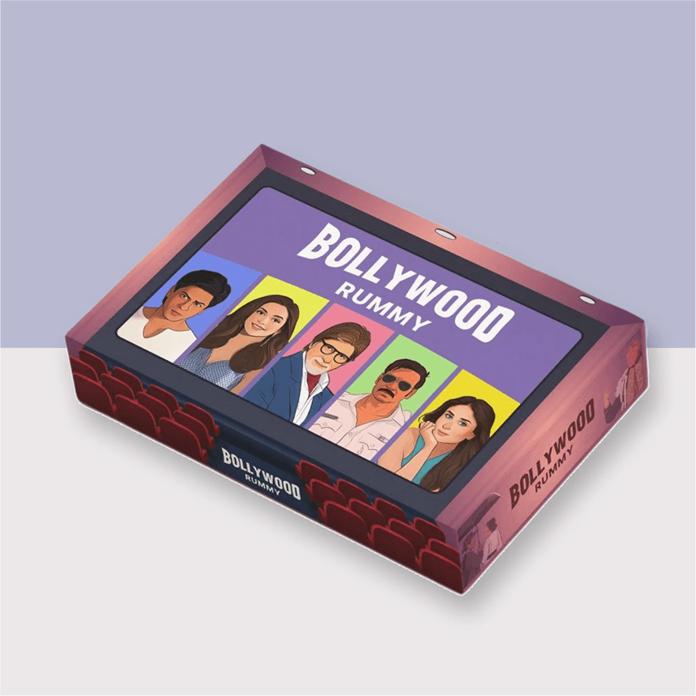 Bollywood Rummy card game buy online India – filmy rummy card game 2-8 players | Turnwise