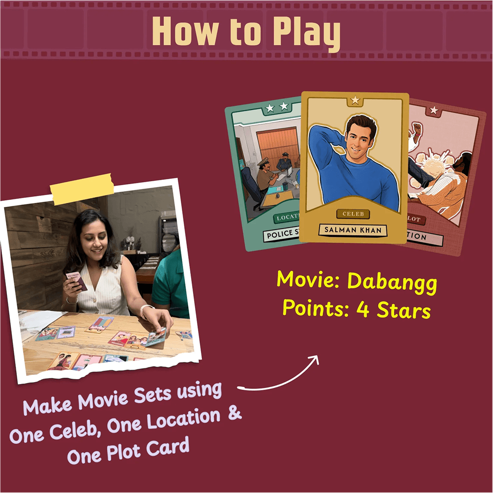 Bollywood Rummy game in play – family and friends Bollywood card game night India