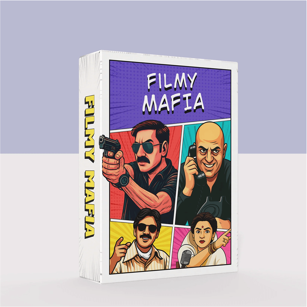Filmy Mafia party game buy online India – Bollywood Mafia social deduction game 6-40 players | Turnwise