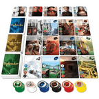 Splendor gem tokens and development cards – Renaissance strategy game components India
