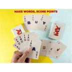 Oh My Word game in play – family word card game night India