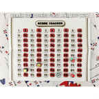 Oh My Word score tracker – word making card game components India