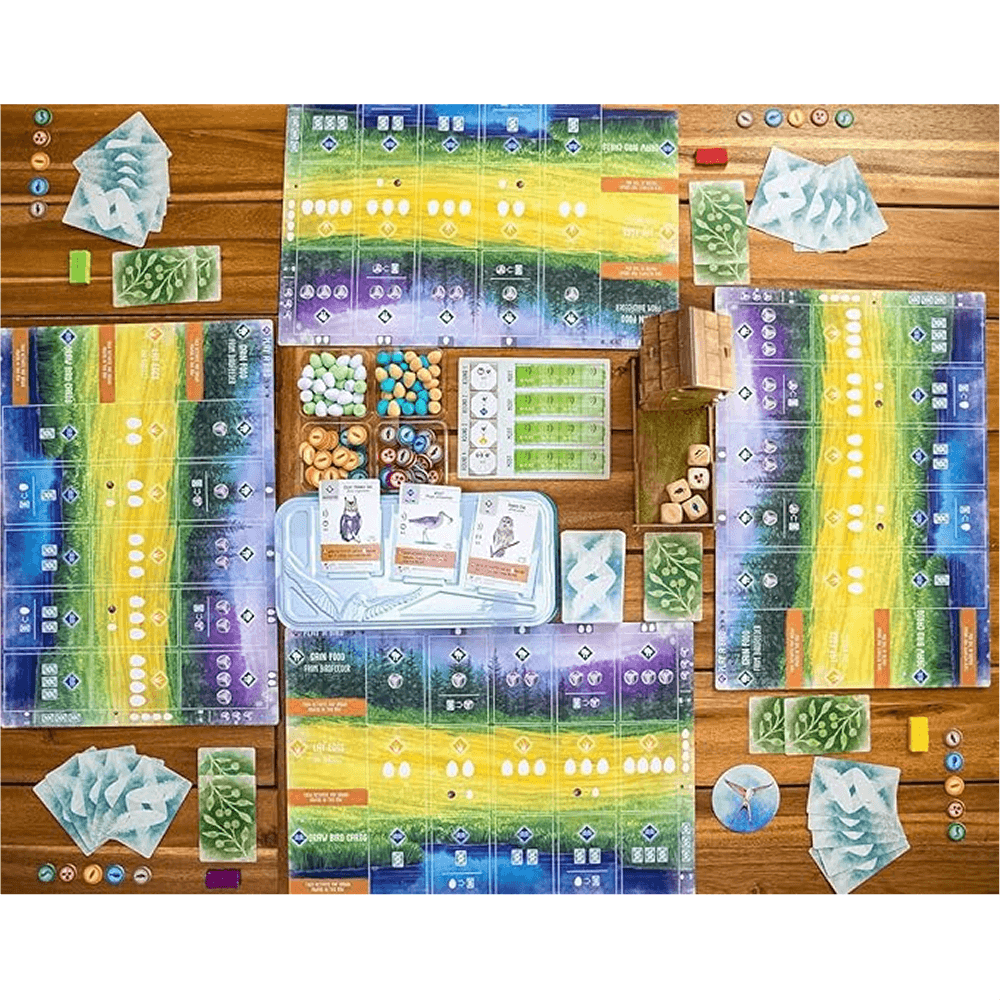 Wingspan player mats and food tokens – award-winning strategy board game India