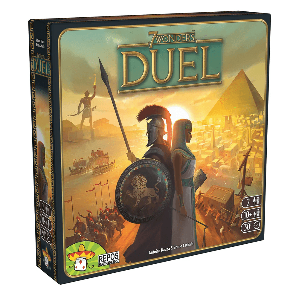 7 Wonders Duel strategy board game buy online India – award-winning 2 player civilization game | Turnwise