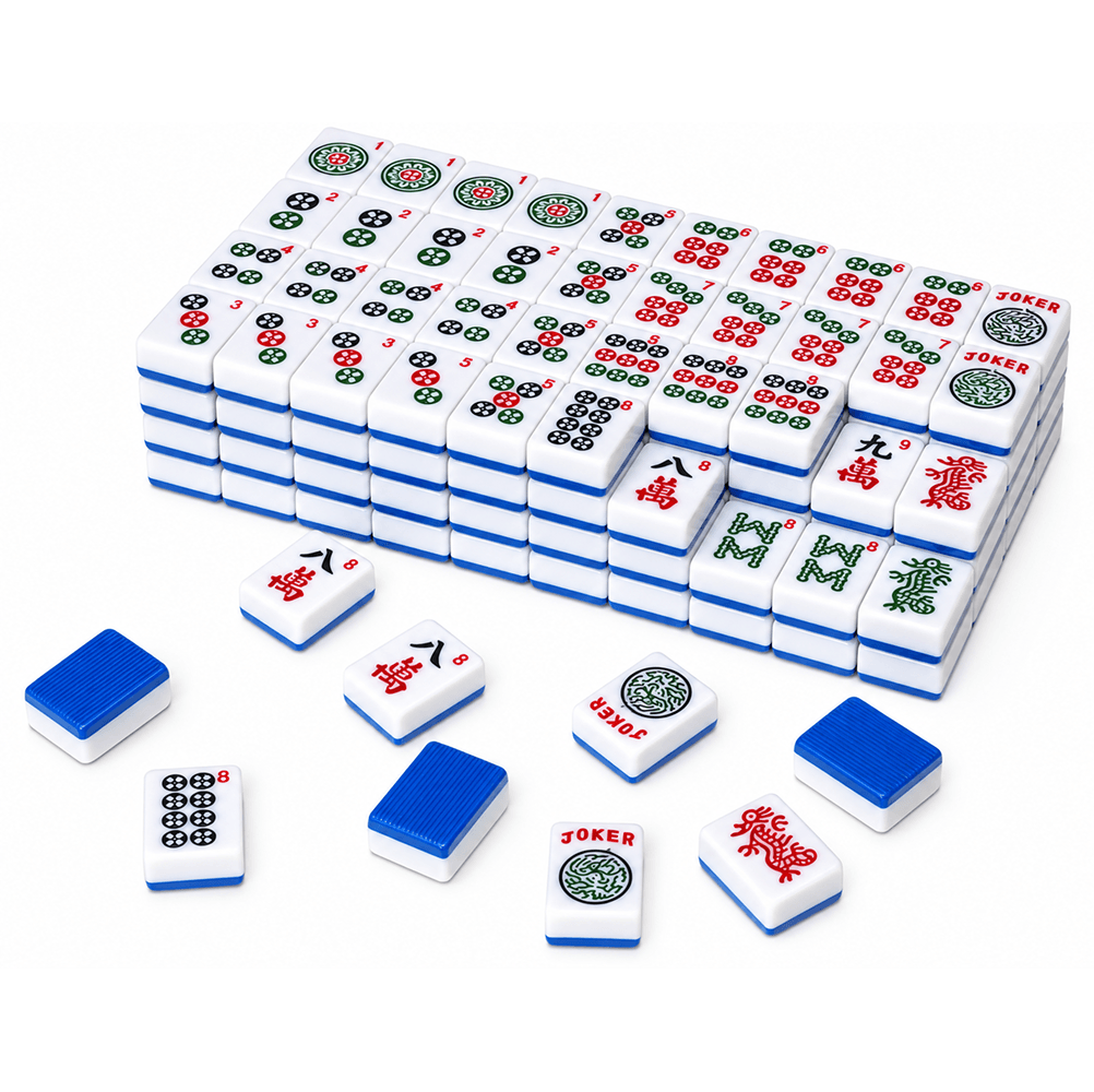 Classic Mahjong tile set with premium tiles