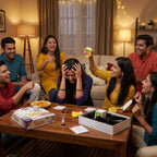 Taboo board game in play – teams guessing words from descriptions party game India