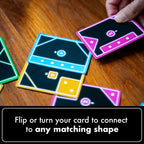 TACTA spatial puzzle and tile placement card game