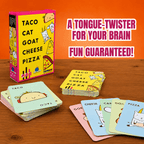 Taco Cat Goat Cheese Pizza game contents – quick party card game India
